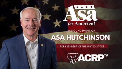 Asa Hutchinson Announces Presidential Campaign