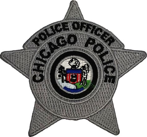 CHICAGO POLICE STAR PATCH: Police Officer - Chicago Cop Shop