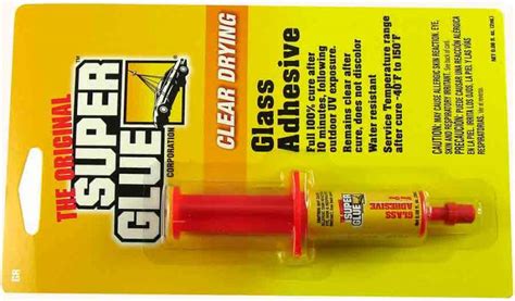 Super Glue Glass Adhesive