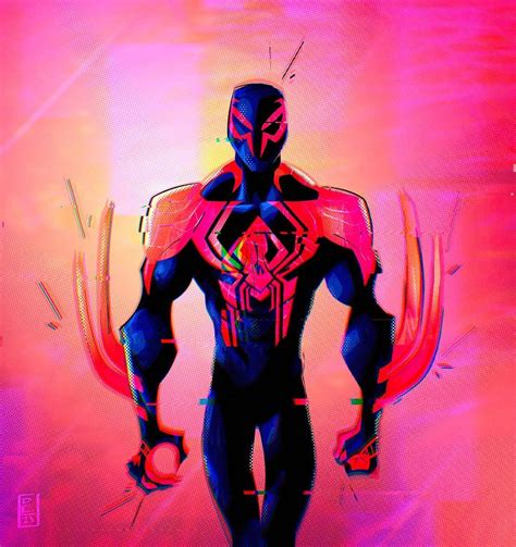 spider-man: across the spider-verse - spider-man 2099 (art by daviid ...