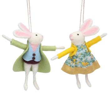 Easter Bunny Decorations by Gisela Graham | Gifts from Handpicked