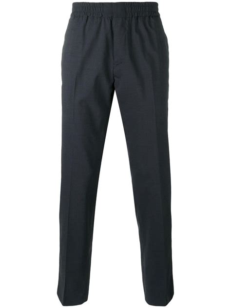 Msgm - Elastic Waist Pants - Men - Cotton/spandex/elastane/virgin Wool ...