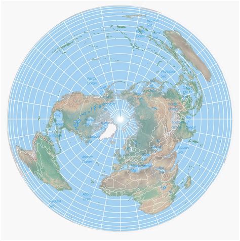 Map Projection In Geography - Carlie Yolanthe