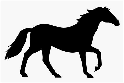 Transparent Horse Clipart Outline - Horse In Black And White, HD Png ...