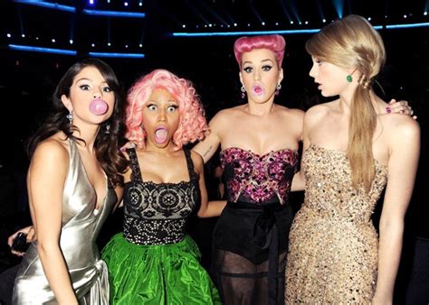 katy perry, nicki minaj and selena gomez - image #420352 on Favim.com