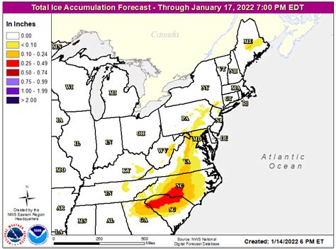 Winter Storm and Ice Storm Warnings Issued for Major Winter Storm in ...