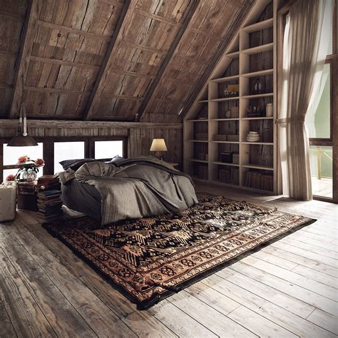 23+ Rustic Bedroom Interior Design | Bedroom Designs | Design Trends - Premium PSD, Vector Downloads