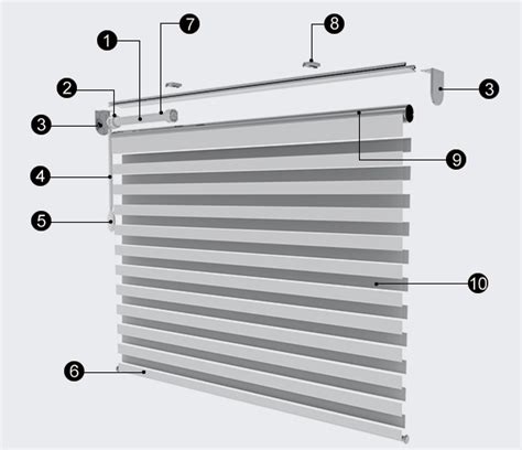 Motorized Zebra Blinds