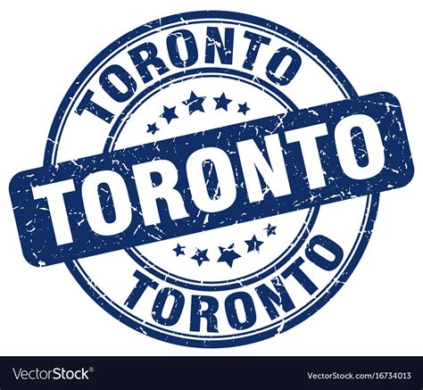 Toronto stamp Royalty Free Vector Image - VectorStock