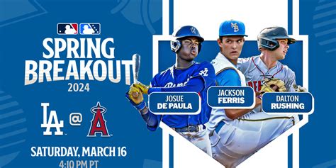 Dodgers 2024 Spring Breakout roster