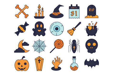 Halloween Vector Free Icon Set - GraphicSurf.com