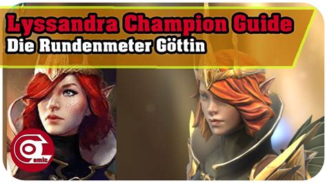 RAID: Shadow Legends Lyssandra Champion Guide | Die Rundenmeter Göttin | Ocomic - YouTube