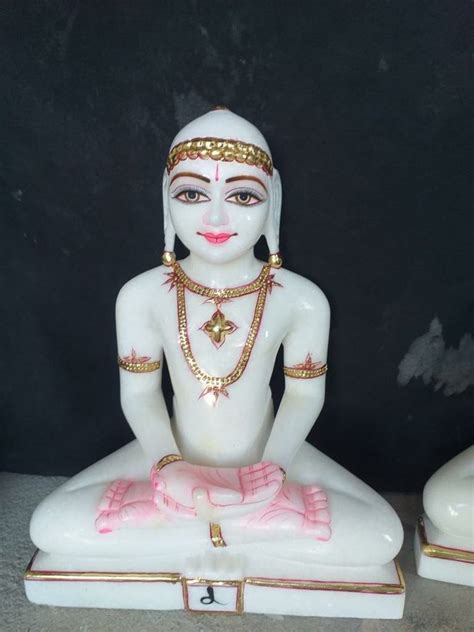 Mahaveer Swami Statue in vietnam white marbe, Temple at Rs 150000 in Jaipur