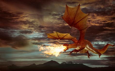 Flying Fire Breathing Dragon