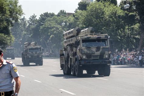 BAKU, AZERBAIJAN - JUNE 26 2018 - Military Parade in Baku, Azerbaijan ...