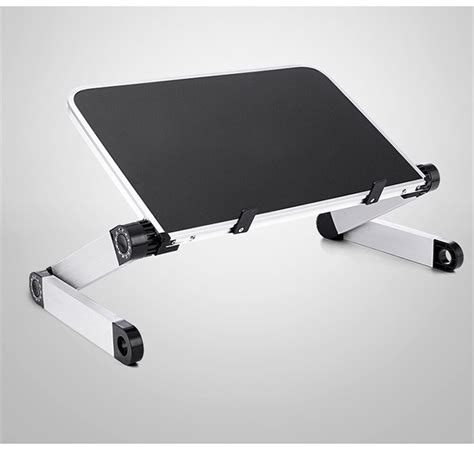 Adjustable Laptop Stand Aluminum Notebook Stand Bed Standing Desk For Macbook Air Laptop Holder ...