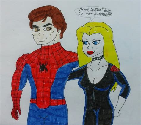 Peter Parker x Felicia Hardy by JQroxks21 on DeviantArt