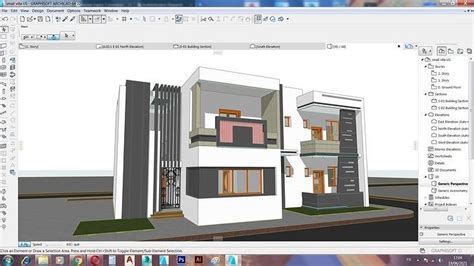 Residence In ARCHICAD 22 3D model | CGTrader