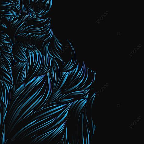 Dark Blue Wave Vector Design Images, Dark Blue Wave Abstract Background ...