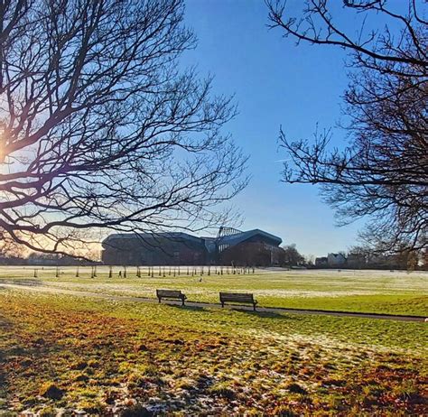 Across Stanley Park to Anfield Stadium © Anthony Parkes :: Geograph Britain and Ireland