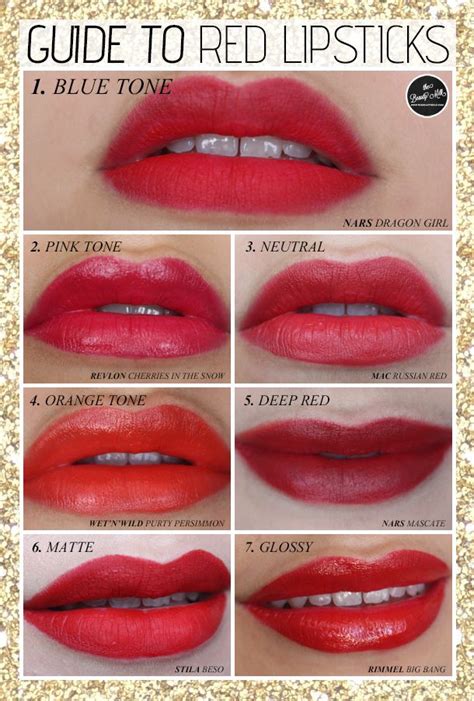 blue+based+orange+lipstick | guide to red lipsticks matte blue neutral ...