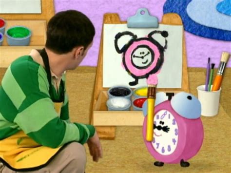 Image - Blue's Clues Tickety Tock with Painting.jpg | Blue's Clues Wiki ...