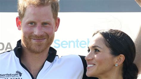 Prince Harry plants a sweet kiss on Meghan Markle after polo win | HELLO!