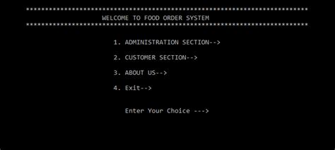 Food Order Management System In C Programming With Source Code - Source Code & Projects