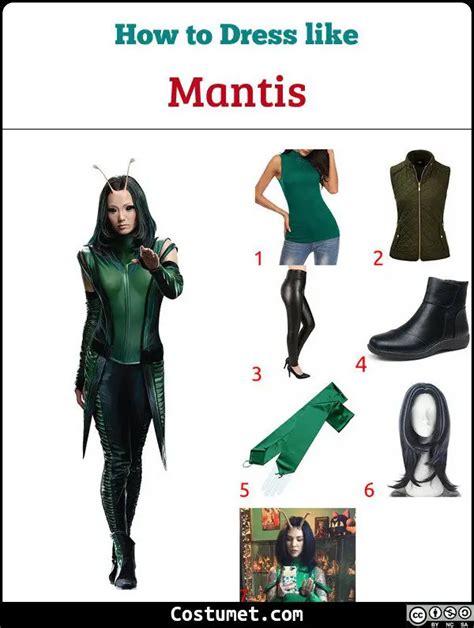 Mantis (Guardians of the Galaxy) Costume for Halloween