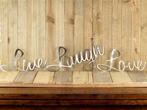 Live Laugh Love Wall Decor Patio Decor Lake House Decor | Etsy