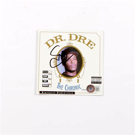 Snoop Dogg Signed Album Cover The Chronic – More Than Sports