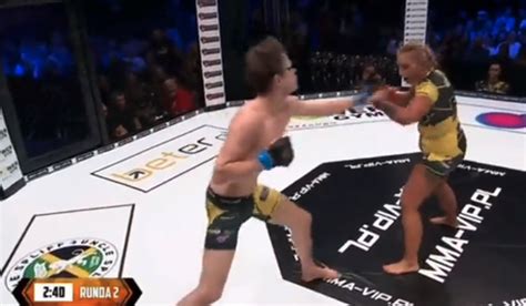 Badly Beaten: Man Vs. Woman Polish MMA Fight Goes As Expected | OutKick