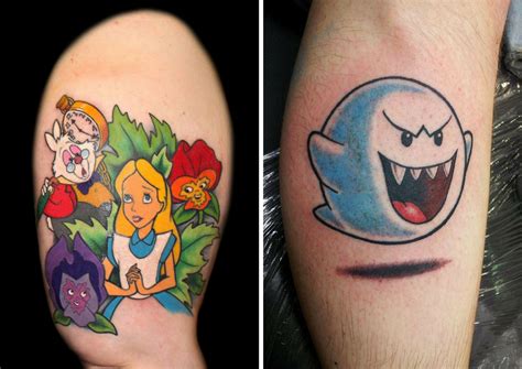 15 Tattoos Of Cartoon Characters That Will Make You Want To Get Your Own