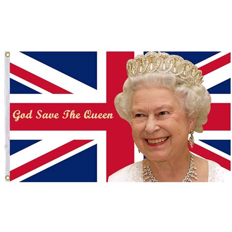 Buy Queen Elizabeth 2022 Platinum Jubilee , God Save the Queen Giant ...