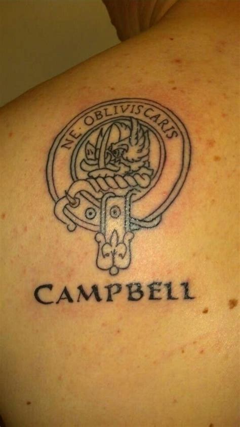 Family Crest. Clan Campbell | Crest tattoo, Family crest tattoo ...