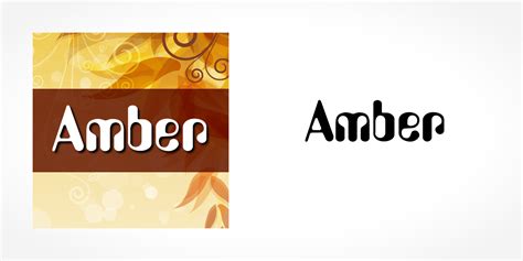 Amber Font