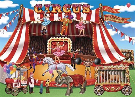 Afbeeldingsresultaat voor praatplaat circus | Backdrops kids, Circus, Circus theme