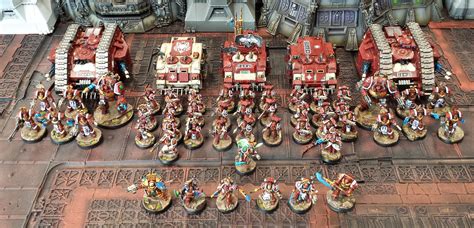 Heresy Era Thousand Sons - Army on parade before shipping off to a new battlezone... - Wargaming Hub