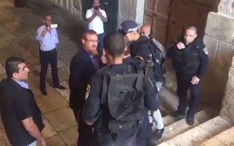 Turned away by cops, Likud MK denies trying to break Temple Mount ban ...