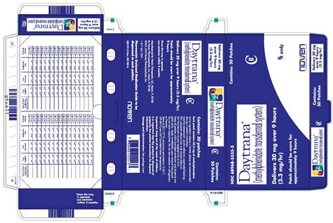 DailyMed - DAYTRANA- methylphenidate patch