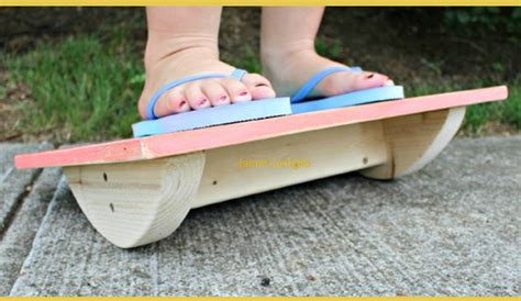 DIY Balance Boards To Keep Your Kids Busy. - BRILLIANT DIY