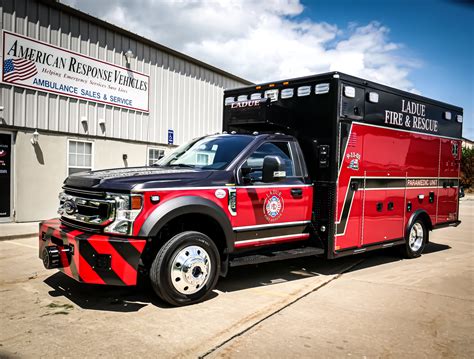 2020 Ladue FPD Type I Custom Ambulance | American Response Vehicles