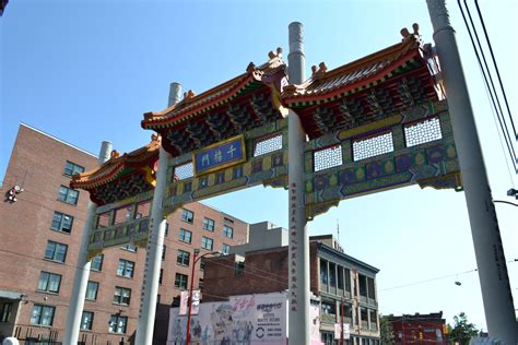 Chinatown gate in Vancouver, BC