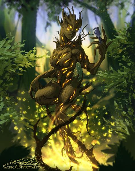 Spriggan by Yacrical | Forest creatures, Deep art, Mythological creatures