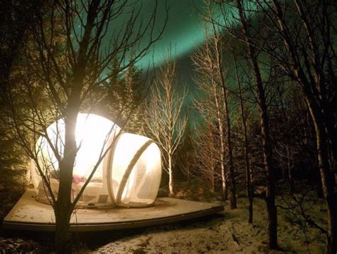 Sleep beneath the northern lights in this unique Iceland bubble | Inhabitat - Green Design ...