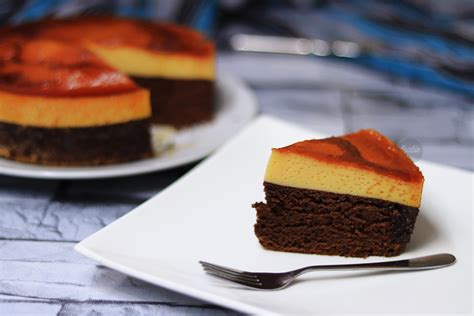 Pudding Cake | Caramel Flan Chocolate Cake recipe