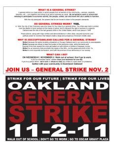 General Strike Posters - Occupy Oakland