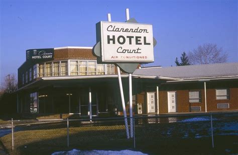 Clarendon Motel Court in Arlington Virginia 1988