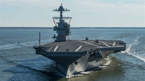 New US Aircraft Carrier Deploys in North Atlantic Ocean