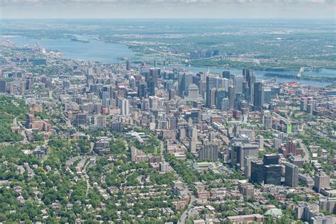 Aerial Photo | Montreal Skyline